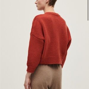 babaà no61 cropped sweater